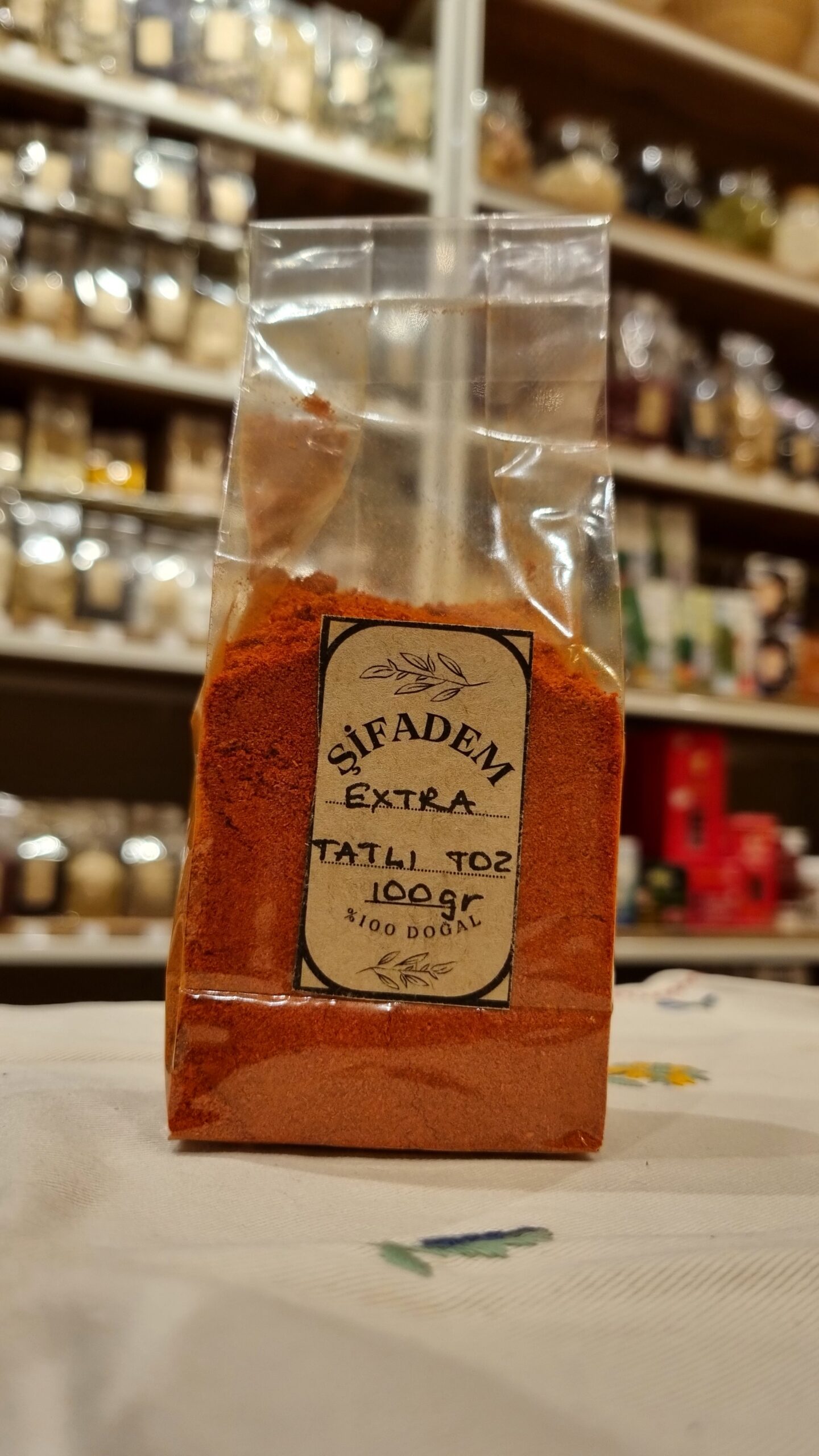 extra tatlı toz biber 100gr